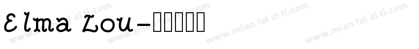 Elma Lou字体转换